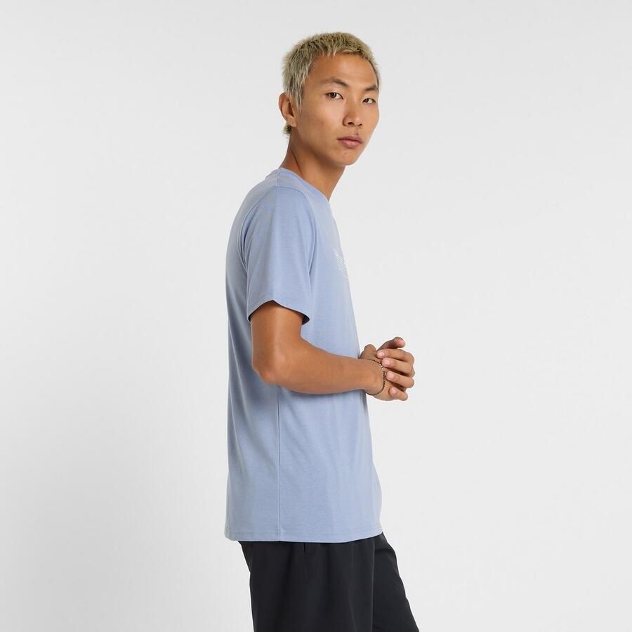 New Balance Runningshirt HEATHERTECH ATHLETIC GEAR T-SHIRT