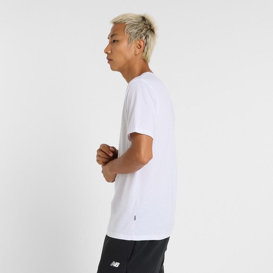 New Balance Runningshirt HEATHERTECH LOGO T-SHIRT - Foto 2