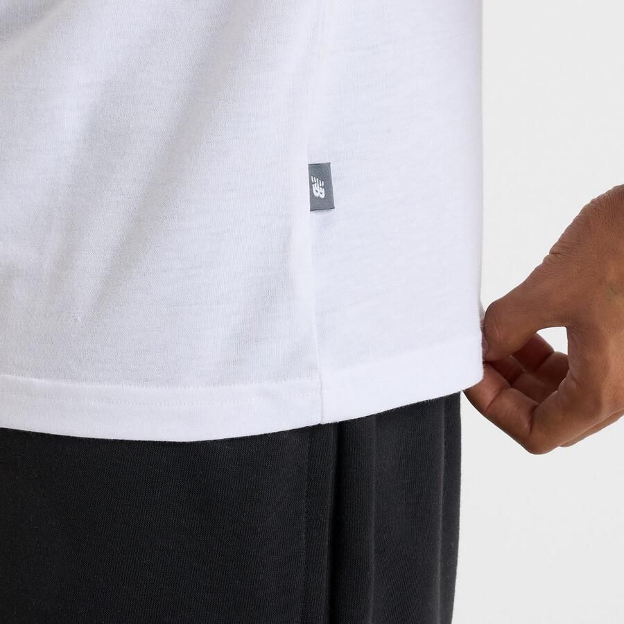 New Balance Runningshirt HEATHERTECH LOGO T-SHIRT - Foto 4