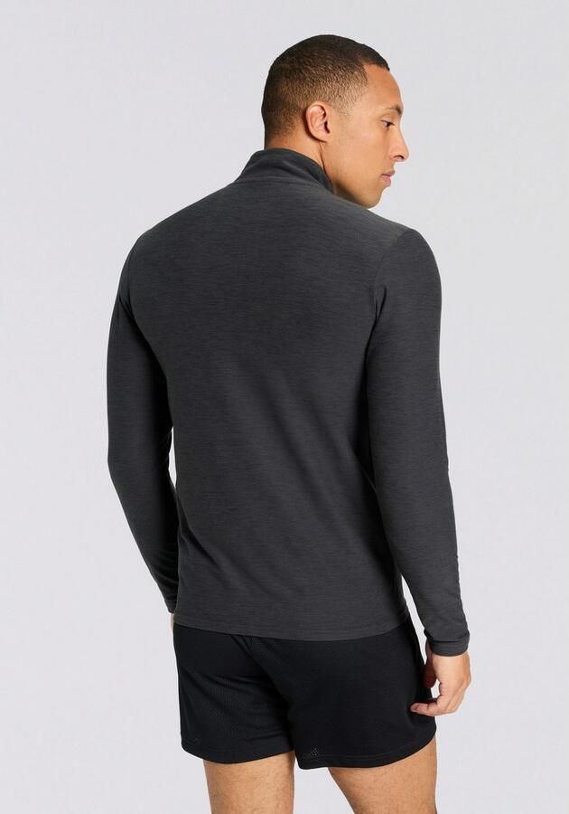 New Balance Space Dye 1 4 Zip Top Black- Heren Black - Foto 3