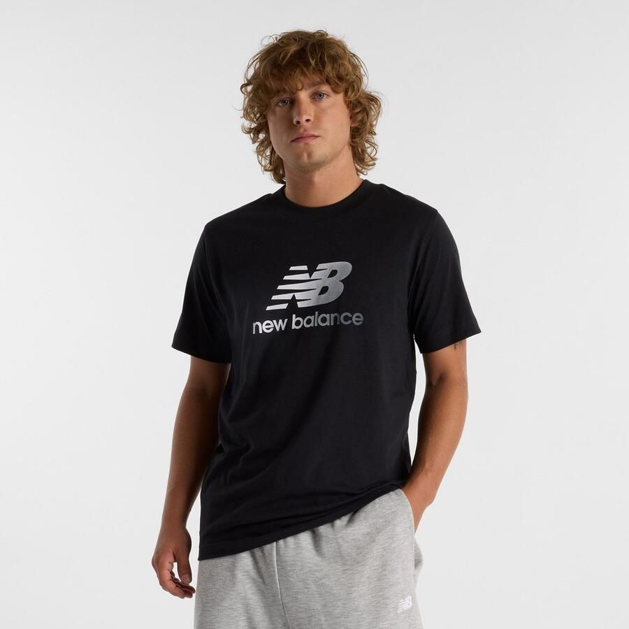 New Balance Sport Essentials Gradient Logo T-Shirt black Men T-Shirts & Polo's zwart Maat XL Kleding - Foto 6