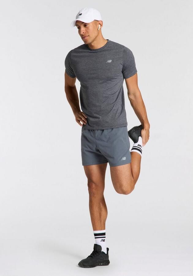 New Balance T-shirt SPORT ESSENTIALS HEATHERTECH T-SHIRT - Foto 4