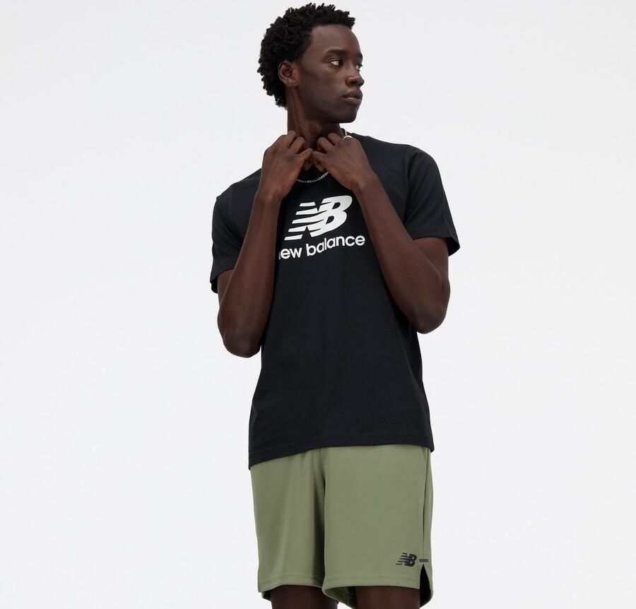 New Balance T-Shirt T-Shirts & Polo's in zwart formaten: XL - Foto 4