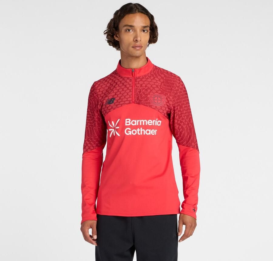 New Balance Trainingsshirt BAYER 04 LEVERKUSEN MIDLAYER - Foto 8