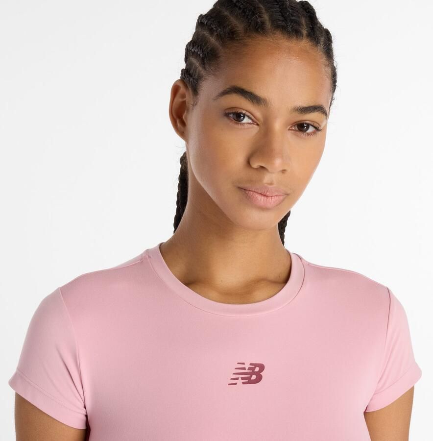 New Balance Trainingsshirt Harmony Fitted T-Shirt - Foto 4