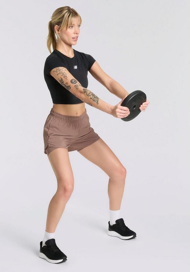 New Balance Harmony Fitted T-Shirt Wo T-Shirts & Polo's zwart Maat XS Kleding - Foto 8