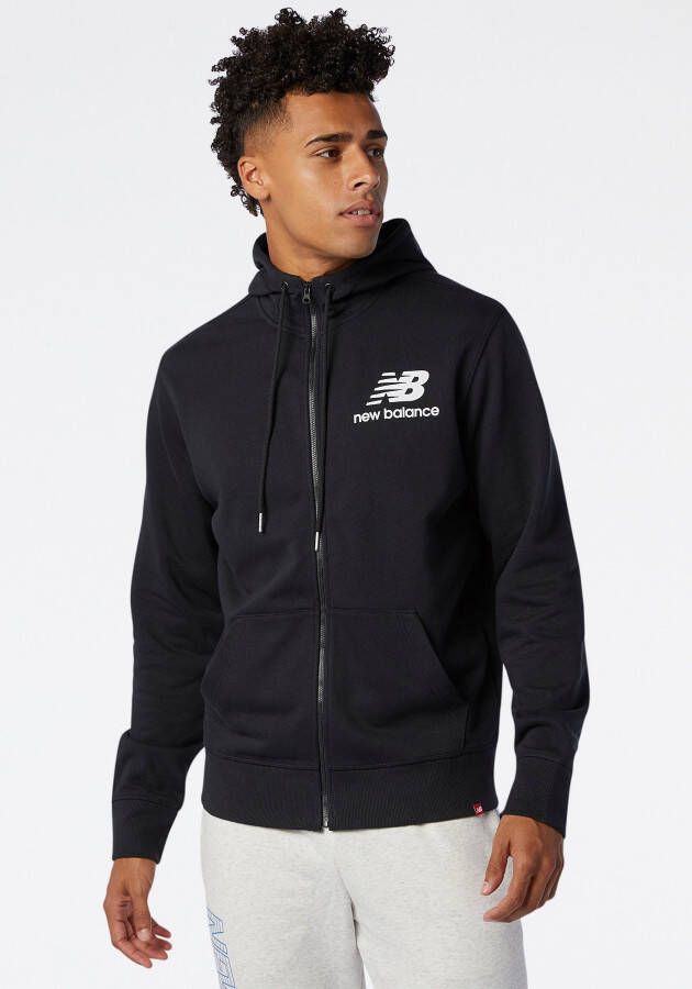 New Balance Sweatvest NB ESSENTIALS STACKED LOGO FULL ZIP JACKET
