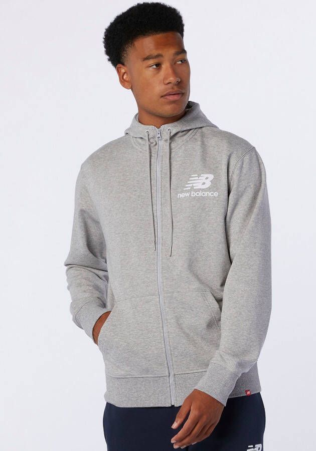 New Balance Sweatvest NB ESSENTIALS STACKED LOGO FULL ZIP JACKET
