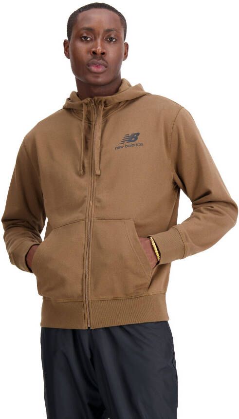 New Balance Sweatvest NB ESSENTIALS STACKED LOGO FULL ZIP JACKET
