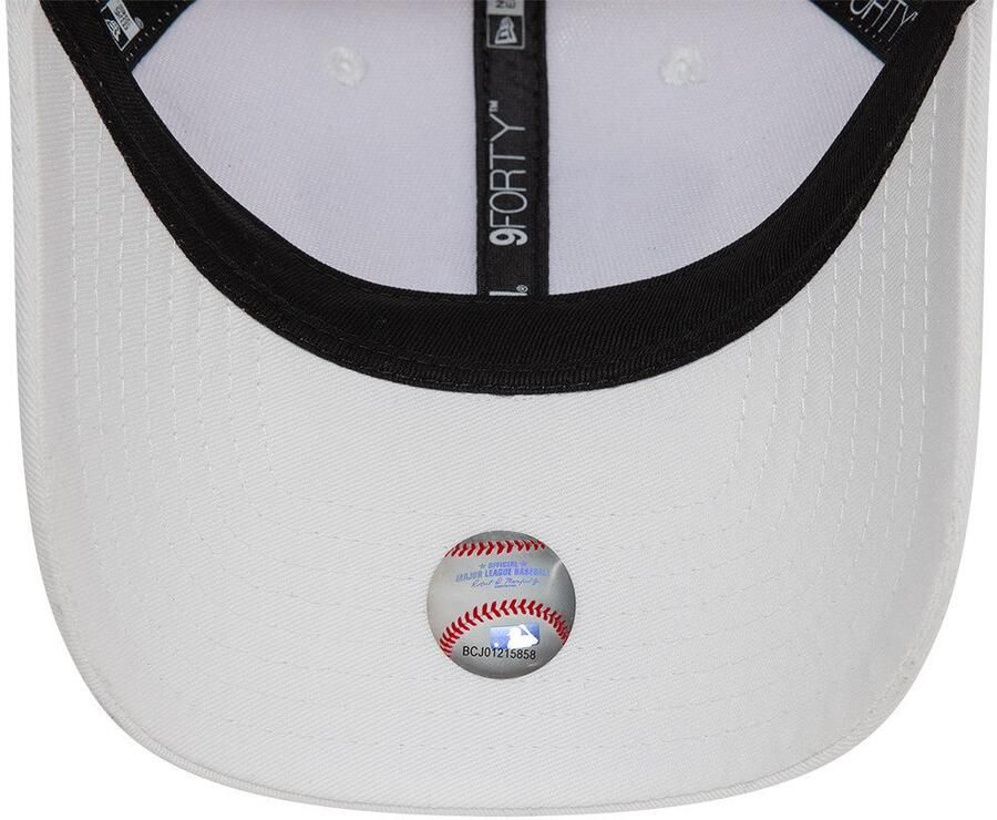 New era Witte Dodgers League Pet White