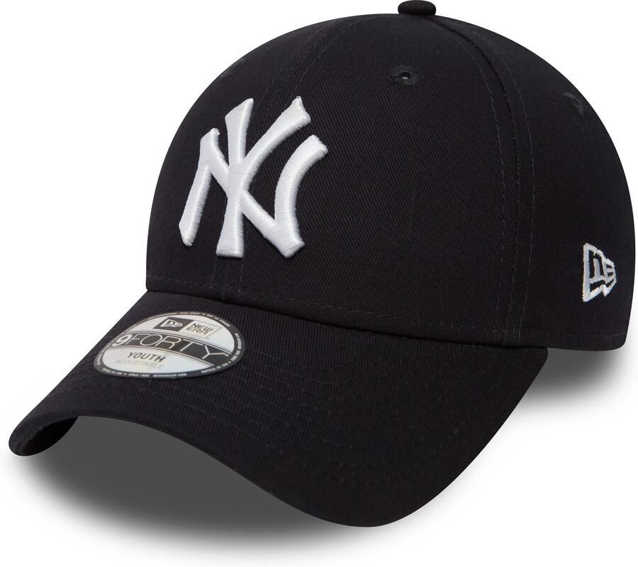 New era 9Forty Youth NY pet donkerblauw wit Polyester Logo - Foto 4