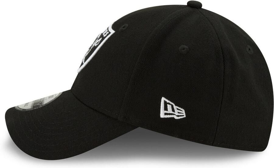 New era Zwarte Oakland Raiders Gebogen Klep Pet Black - Foto 6