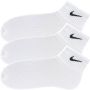 Nike Everyday Cushioned Training Ankle Socks (3 Pack) Middellang Kleding white black maat: 46-48 beschikbare maaten:35-38 39-42 43-46-48 - Thumbnail 1