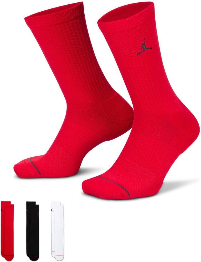 Jordan 3 PACK Everyday Max Crew Unisex Sokken multicolor Maat 42-46 Kleding - Foto 3