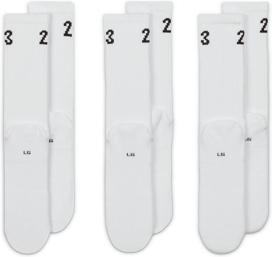 Nike Functionele sokken U J ESSENTIAL CREW 3PR 144