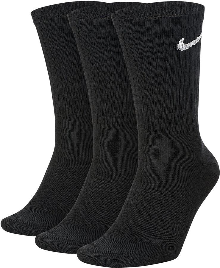 Nike everyday lightweight crew tennissokken 3 pack zwart - Foto 2