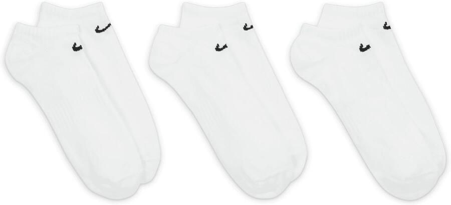 Nike Everyday Lightweight Training No-show Socks (3-pack) Kort Kleding white black maat: 39-42 beschikbare maaten:35-38 39-42 43-46-48 - Foto 8