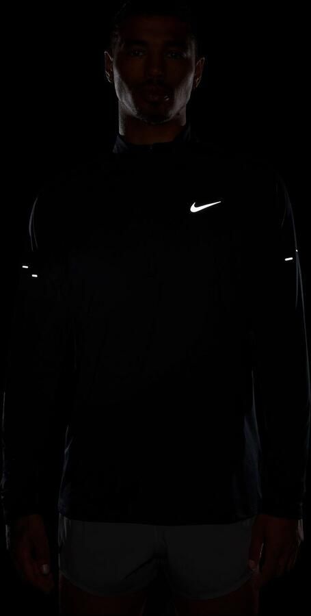 Nike Dri-FIT hardlooptop met korte rits voor heren Stride Black- Heren Black - Foto 2