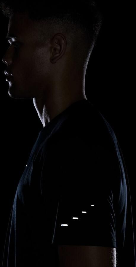 Nike Dri-FIT ADV hardlooptop met korte mouwen voor heren Stride Black- Heren Black - Foto 3