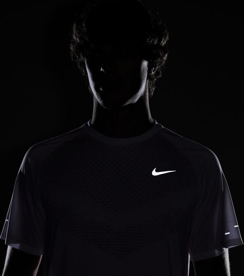 Nike Dri-FIT ADV hardlooptop met korte mouwen voor heren Stride White- Heren White - Foto 5