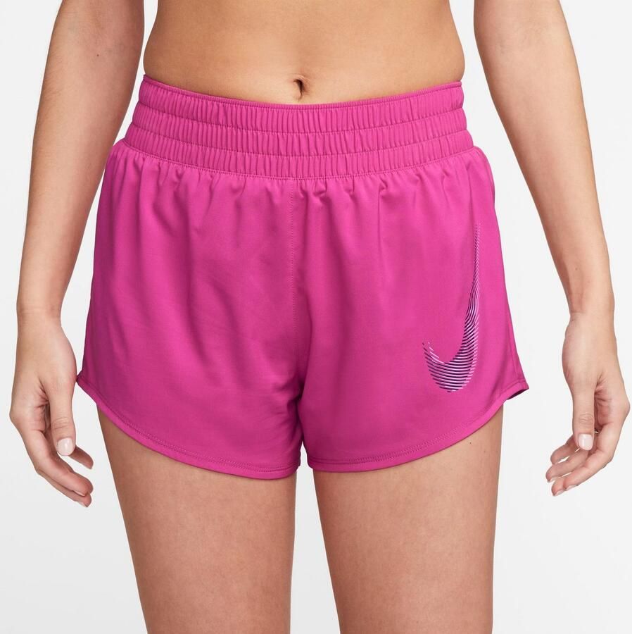 Nike Runningshort DRI-FIT ONE SWOOSH WOMEN'S MID-RISE RUNNING SHORTS - Foto 3