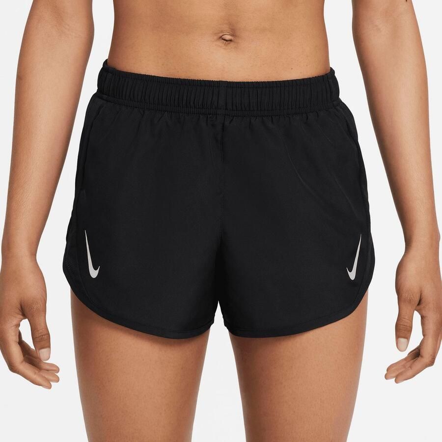 Nike Dri-FIT hardloopshorts voor dames Fast Tempo Black- Dames Black