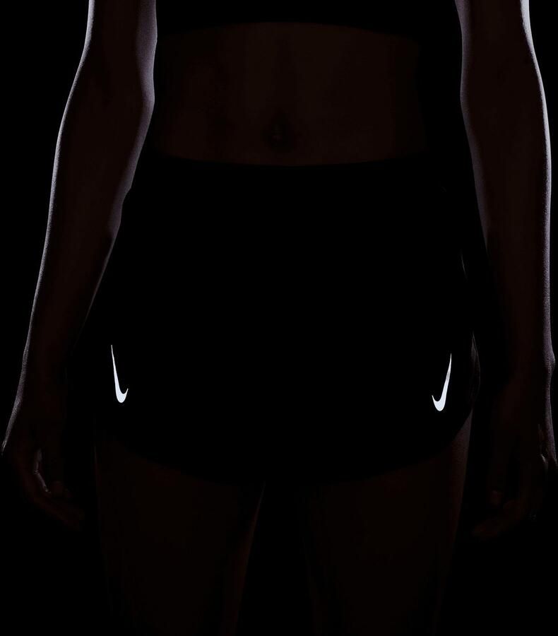 Nike Dri-FIT hardloopshorts voor dames Fast Tempo Black- Dames Black - Foto 8
