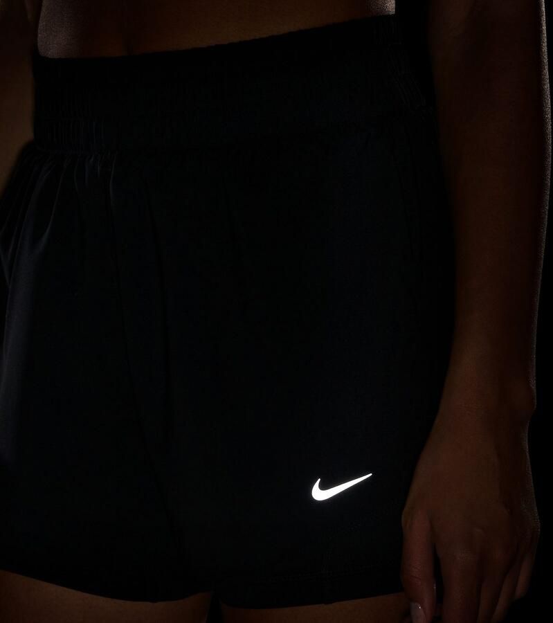 Nike one dri-fit high rise sportbroekje zwart dames - Foto 4