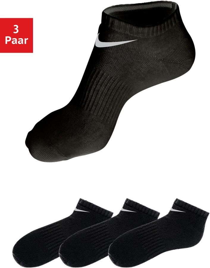 Nike Everyday Lightweight Training No-show Socks (3-pack) Kort Kleding black white maat: 35-38 beschikbare maaten:35-38 39-42 - Foto 5