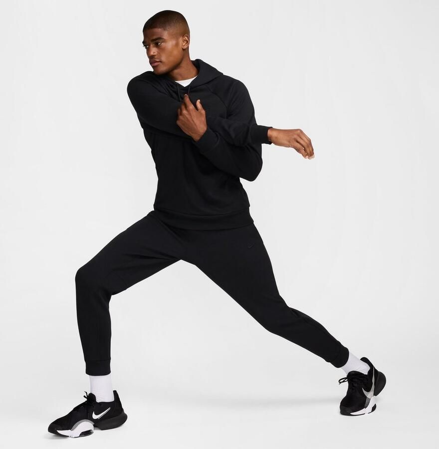 Nike Dri-FIT UV performance joggingbroek voor heren Primary Fleece Black- Heren Black - Foto 5