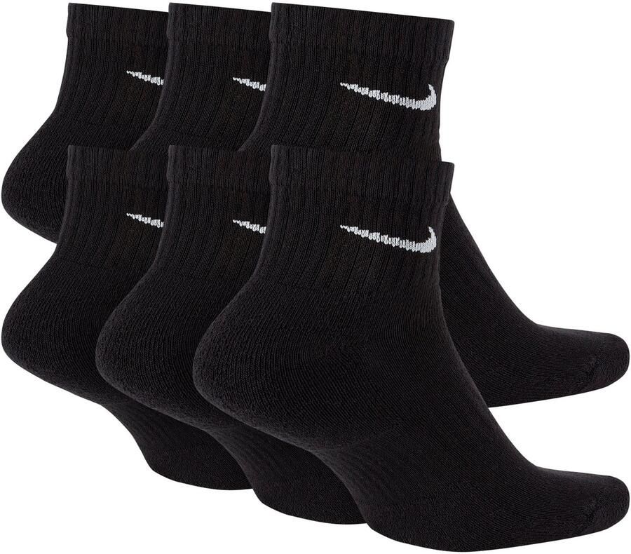 Nike Everyday Cushioned Trainingsenkelsokken (6 paar) Zwart - Foto 5