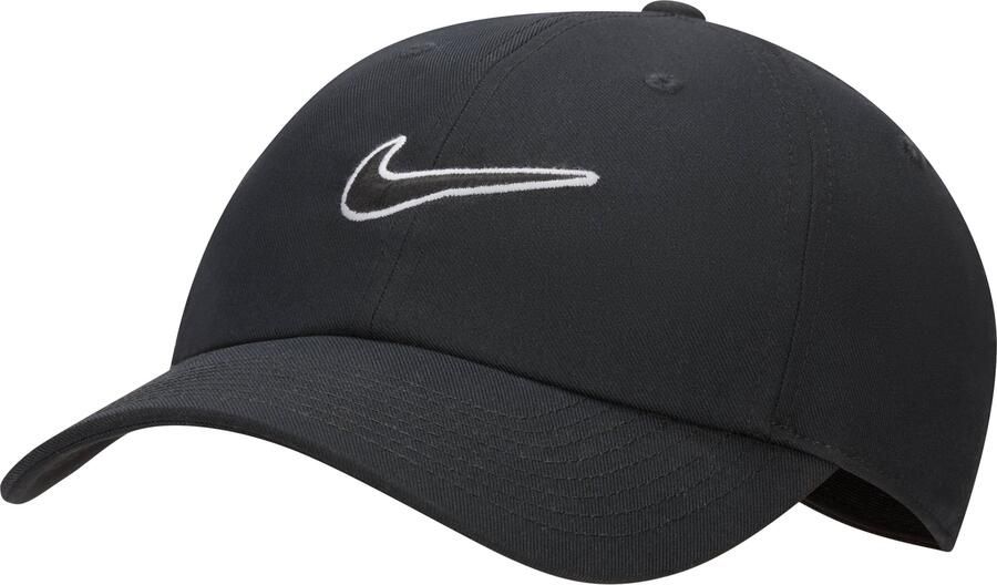 Nike Club Unstructured Swoosh Cap Unisex Caps zwart Maat M L Accessoires - Foto 4