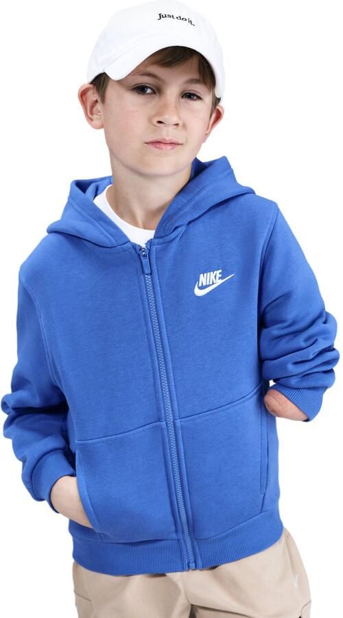 Nike Sportswear Capuchonsweatvest K NSW CLUB FLC HD FZ LS LBR - Foto 4