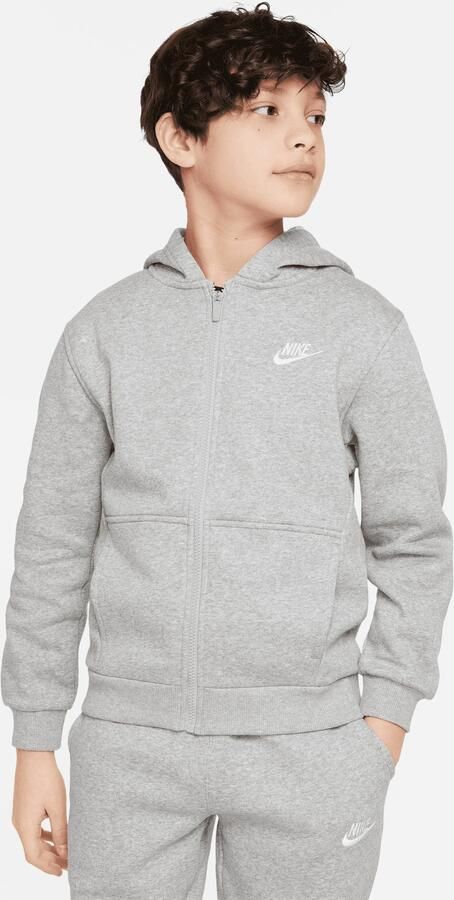 Nike Sportswear Capuchonsweatvest K NSW CLUB FLC HD FZ LS LBR - Foto 5