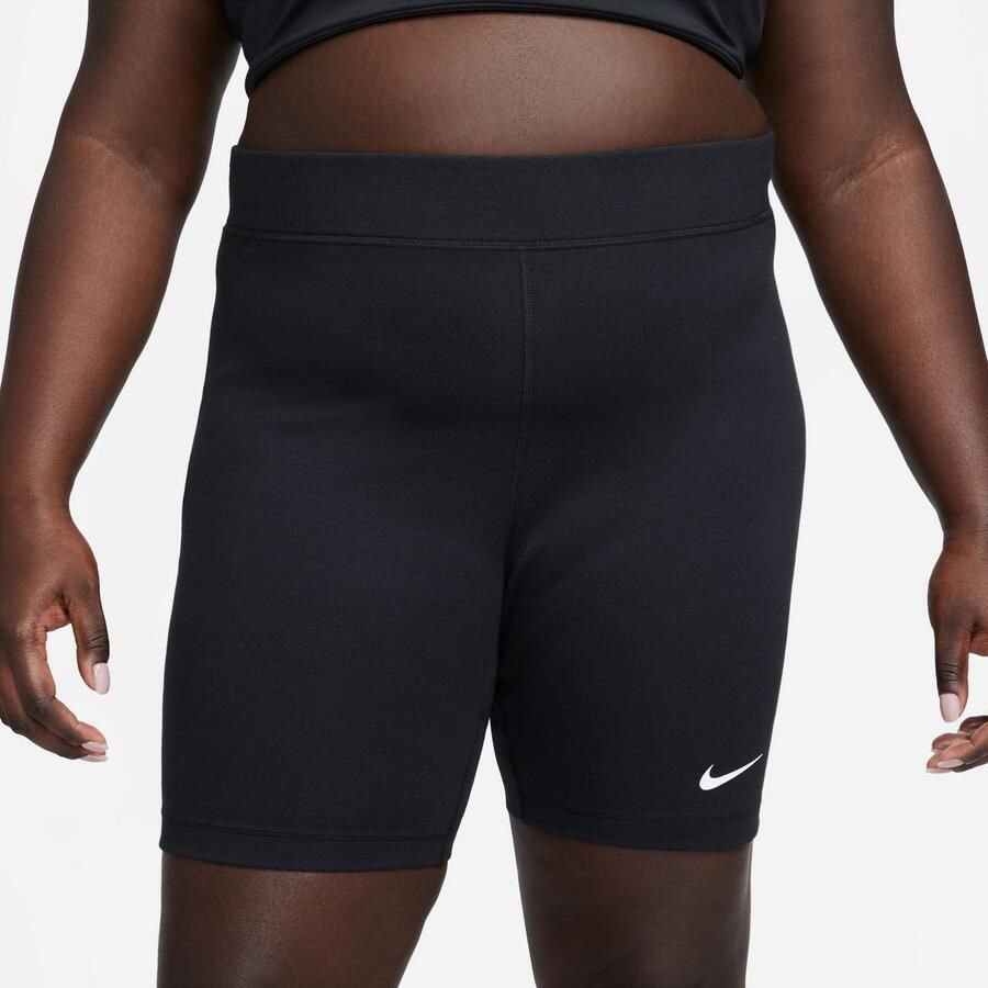 Nike Plus Size Essential Cycle Shorts Black- Dames Black - Foto 2