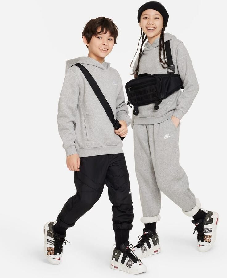 Nike Hoodie voor kids Sportswear Club Fleece Dark Grey Heather Dark Grey Heather - Foto 5