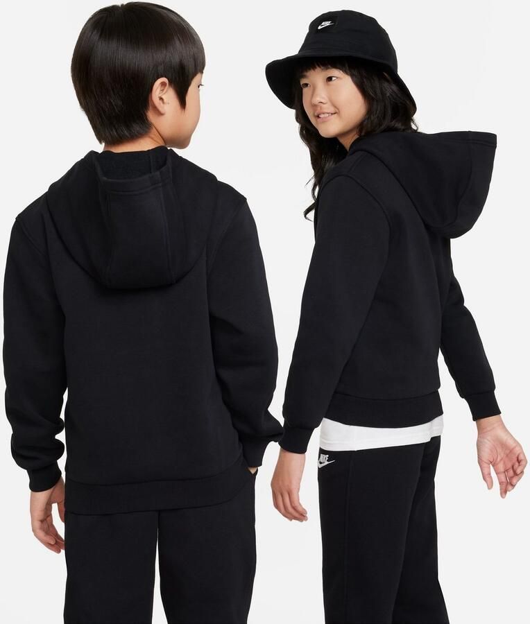 Nike Hoodie voor kids Sportswear Club Fleece Black - Foto 4