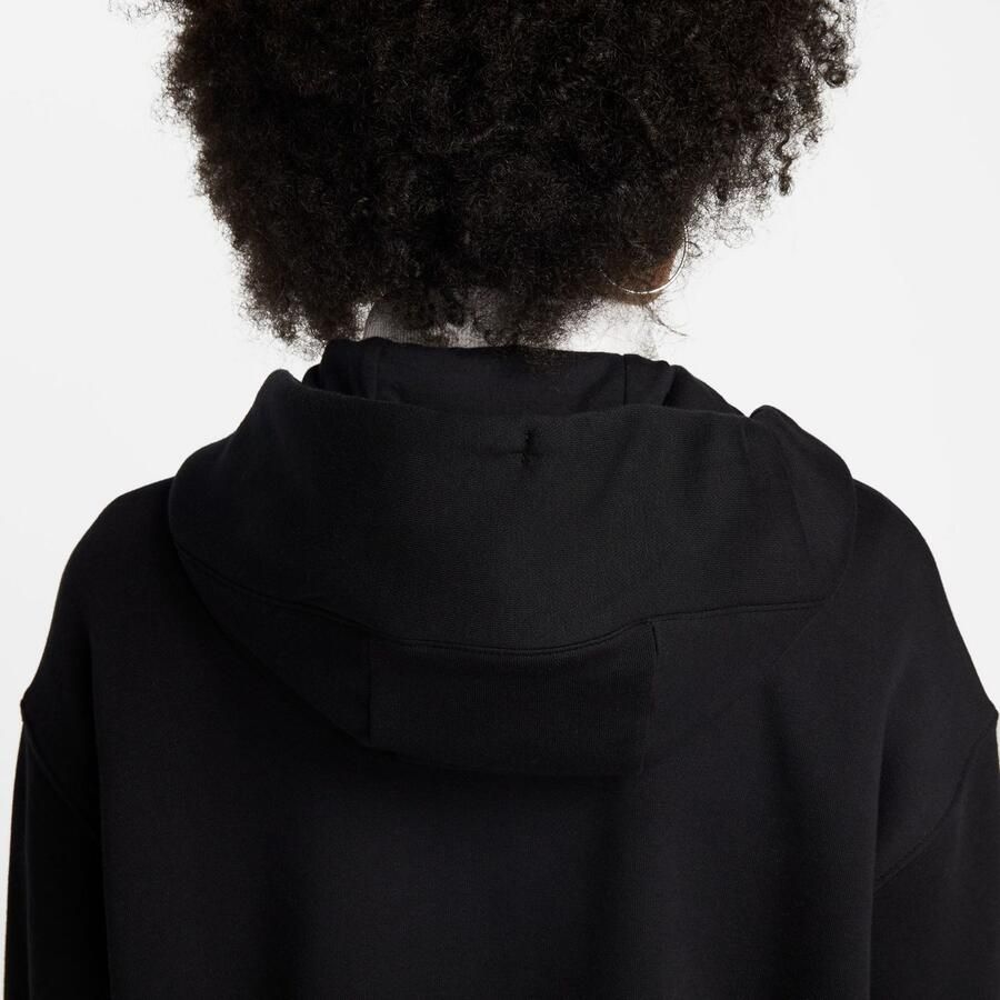Nike Sportswear Phoenix Fleece Oversized Full-zip Hoodie Hooded vesten Kleding black sail maat: XS beschikbare maaten:XS S M L XL