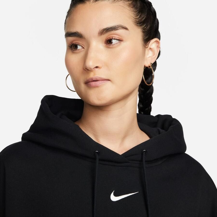 Nike Sportswear Hoodie W NSW PHNX FLC OOS PO HOODIE Over Oversize Hoodie diep aangezette schouders losse mouwen (1-delig) - Foto 2