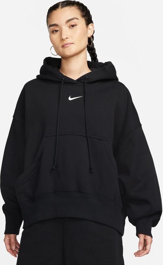 Nike Sportswear Hoodie W NSW PHNX FLC OOS PO HOODIE Over Oversize Hoodie diep aangezette schouders losse mouwen (1-delig) - Foto 9