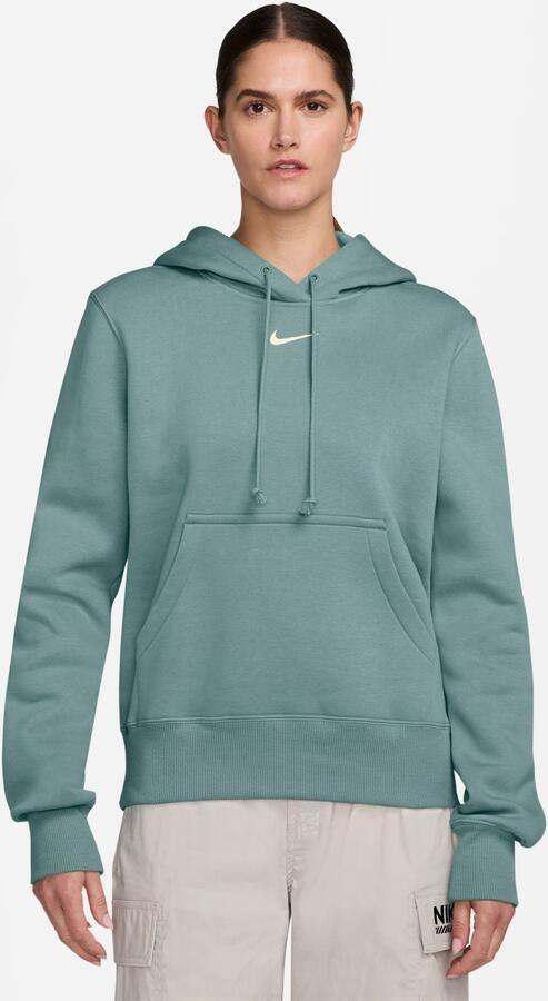 Nike Hoodie voor dames Sportswear Phoenix Fleece Green- Dames Green - Foto 7
