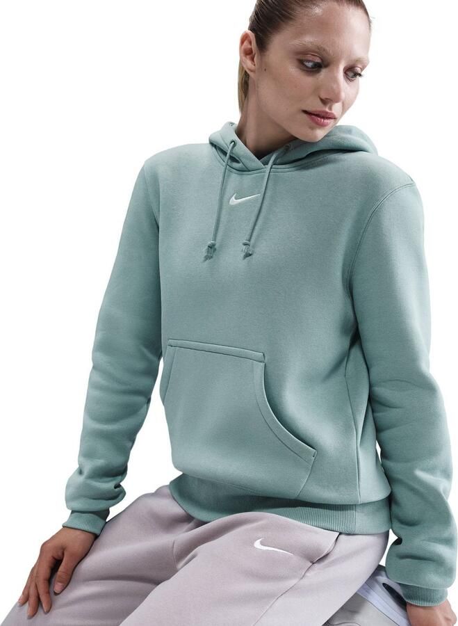 Nike Hoodie voor dames Sportswear Phoenix Fleece Green- Dames Green - Foto 3