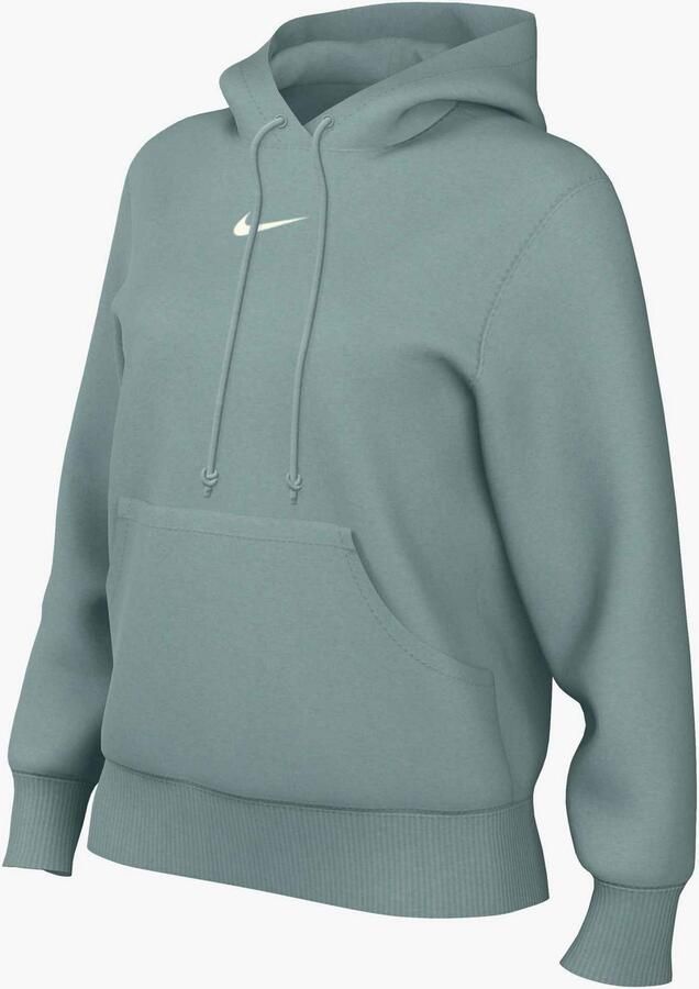 Nike Hoodie voor dames Sportswear Phoenix Fleece Green- Dames Green - Foto 5