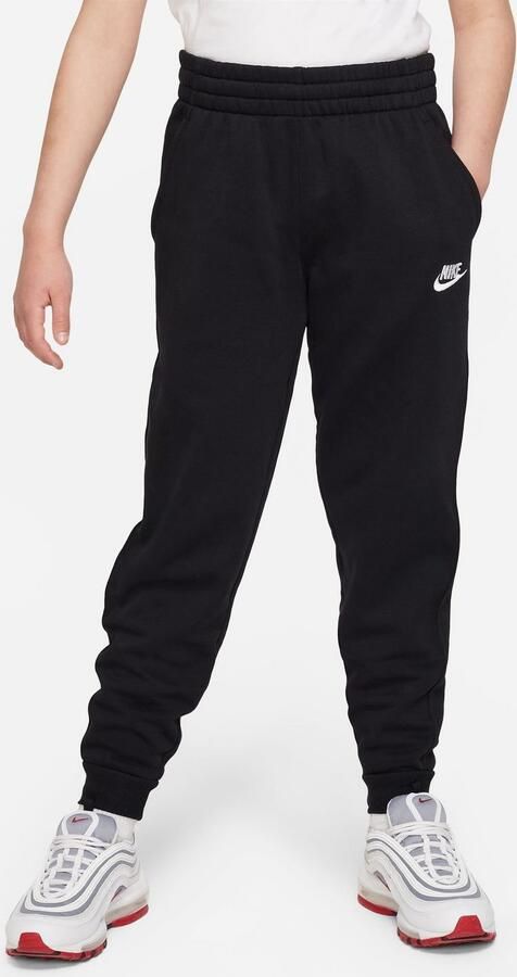 Nike Sportswear Club Fleece Jogger Trainingsbroeken Kids black white maat: 158 beschikbare maaten:137 158 170 - Foto 11