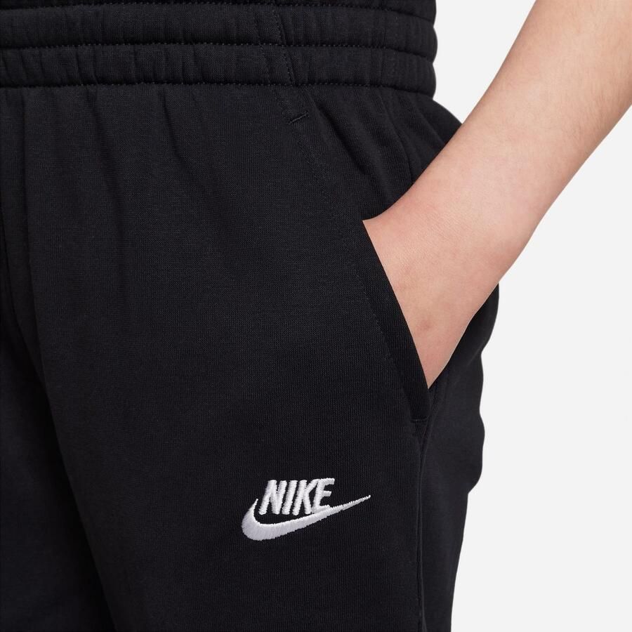 Nike Sportswear Club Fleece Jogger Trainingsbroeken Kids black white maat: 158 beschikbare maaten:137 158 170