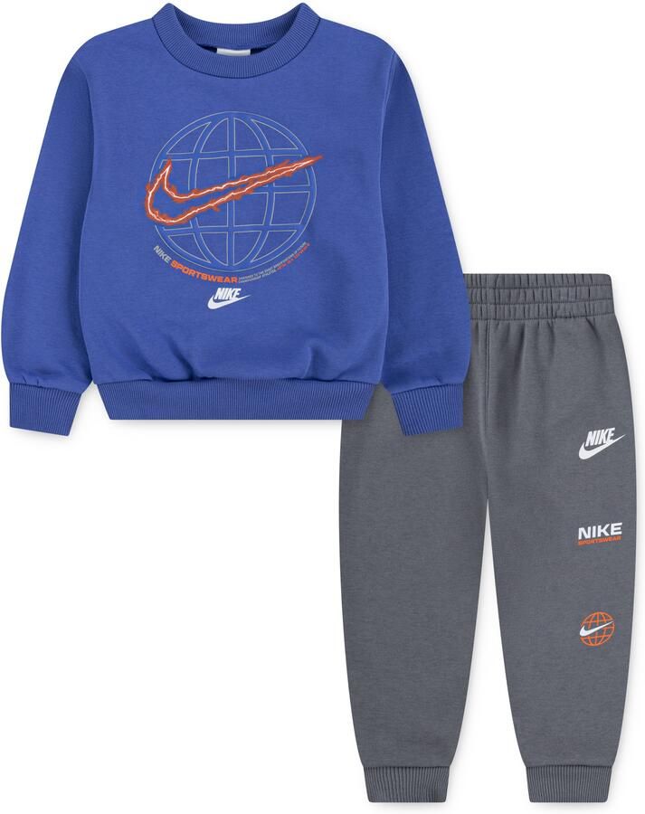 Nike Sportswear Joggingpak NKB B NSW FS FLC CREW PANT SET (2-delig) - Foto 2