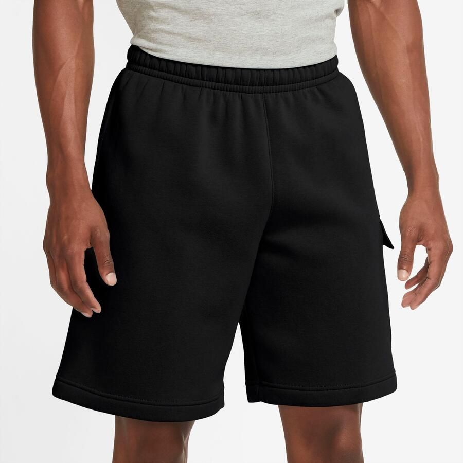 Nike Sportswear Club Cargo Shorts Sportshorts Kleding black black white maat: L beschikbare maaten:L - Foto 7