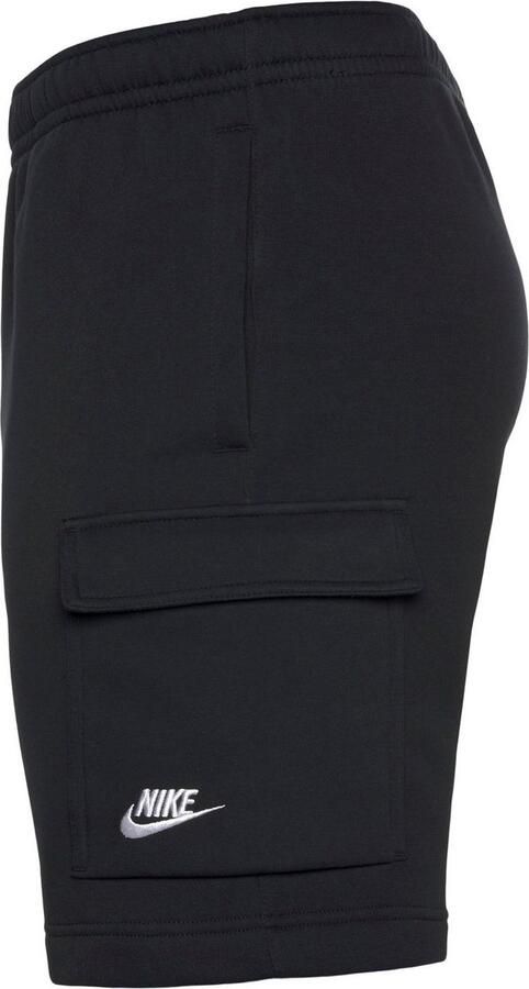 Nike Sportswear Club Cargo Shorts Sportshorts Kleding black black white maat: L beschikbare maaten:L - Foto 6