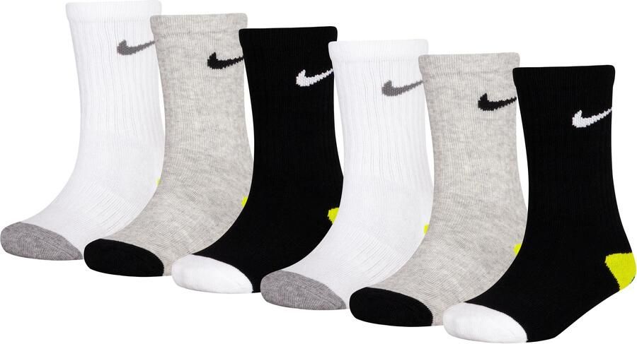 Nike Smiley Crew (6 Pack) Lang Kids grey heather maat: 5y-7y beschikbare maaten:4y-5y-7y - Foto 3
