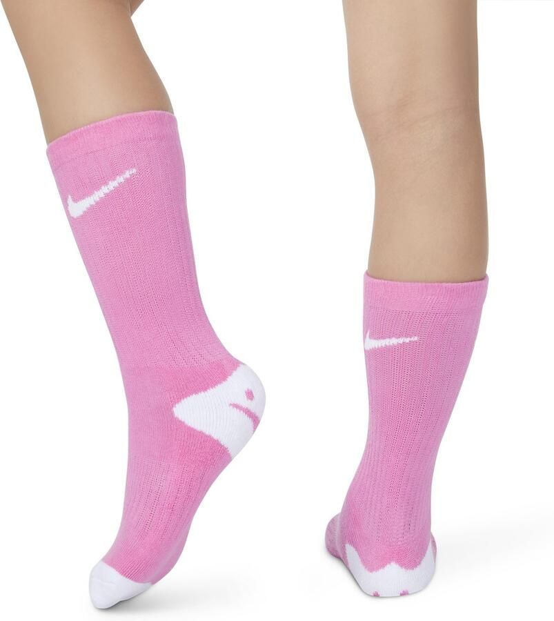 Nike Smiley Crew (6 Pack) Lang Kids playful pink maat: 4y-5y beschikbare maaten:4y-5y - Foto 6